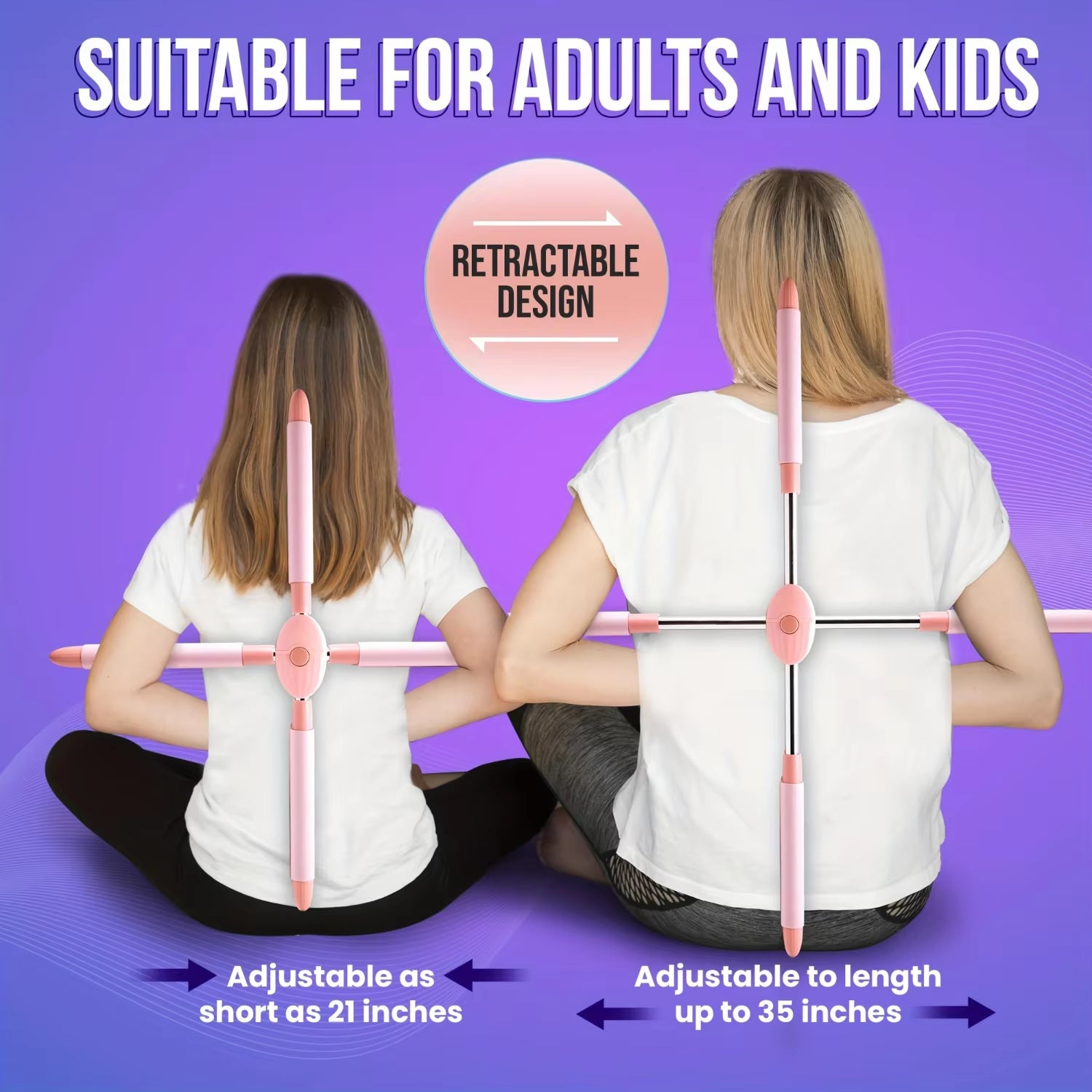 Portable and Comfortable Posture Corrector Device with Carry Bag for Easy Use - Straighten Your Back and Correct Hunchback Postu